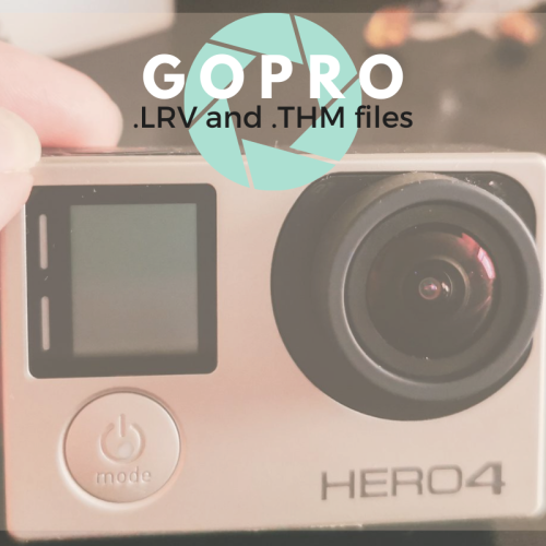 GoPro – .lrv & .thm files